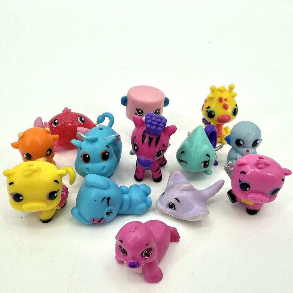 Lot of 13 Random Assorted Hatchimals Hatchlings & Splashling Mini Figures